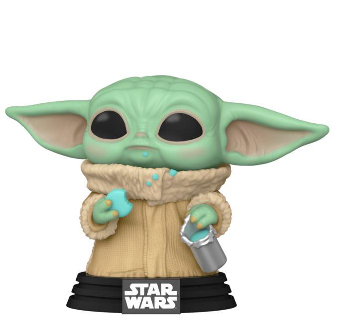 FUNKO Funko POP! Vynil Star Wars the Mandalorian: Child w/ Cookie